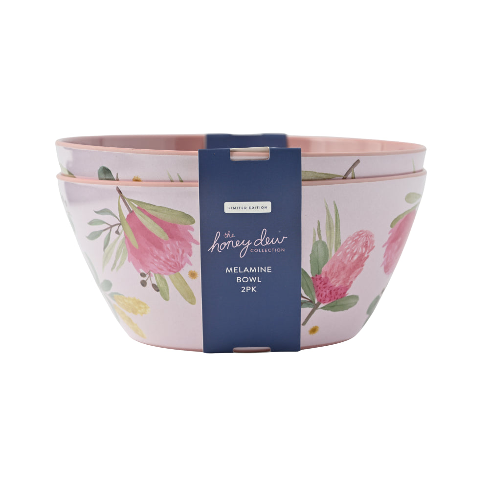 Honeydew Melamine Bowl 2pk - SWEET BUDS
